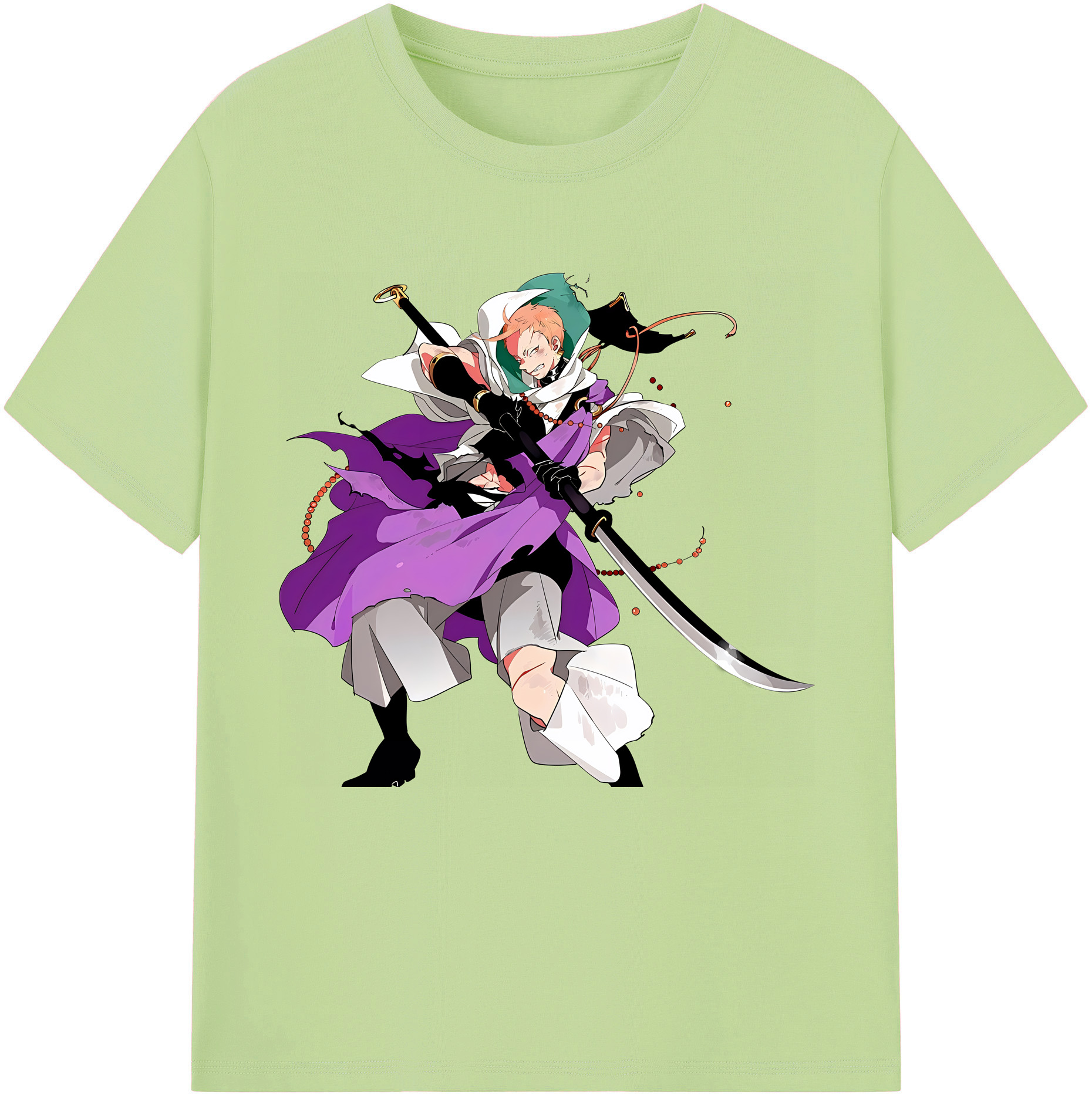 （画像用） 刀剣乱舞 Touken Ranbu 綿100％半袖Tシャツ（フロントプリント）